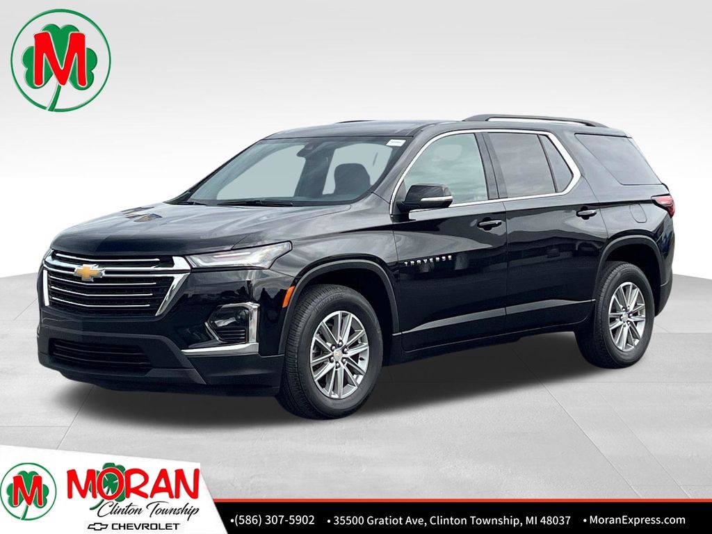 Black Metallic 2023 Chevrolet Traverse SUV / Crossover Front-Wheel Drive 9-Speed Automatic