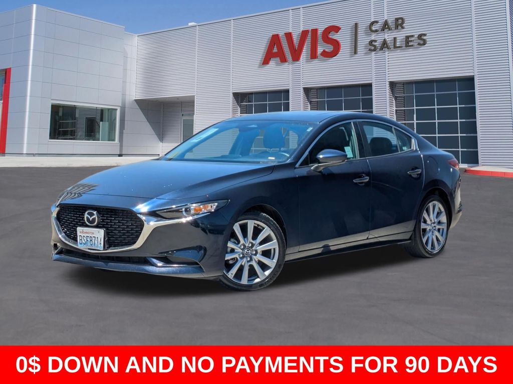 Blue 2025 Mazda MAZDA3 2.5 S Preferred Sedan FWD Sedan Front-Wheel Drive 6-Speed Automatic