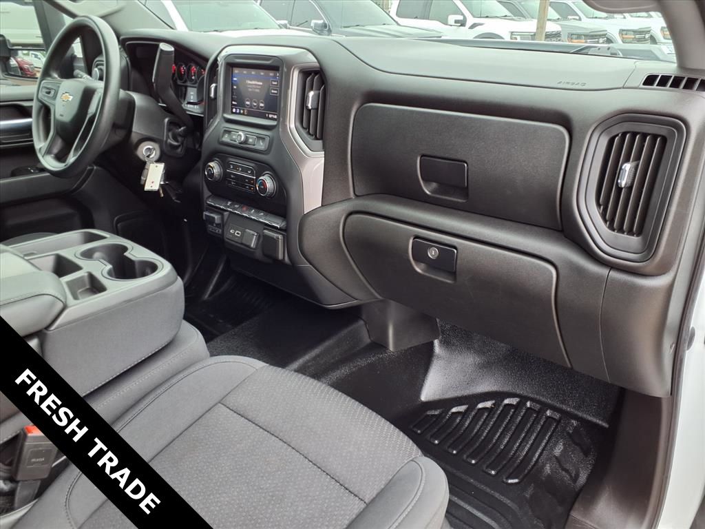 2021 Chevrolet Silverado 2500HD Work Truck White at Wharton Chevrolet GMC
