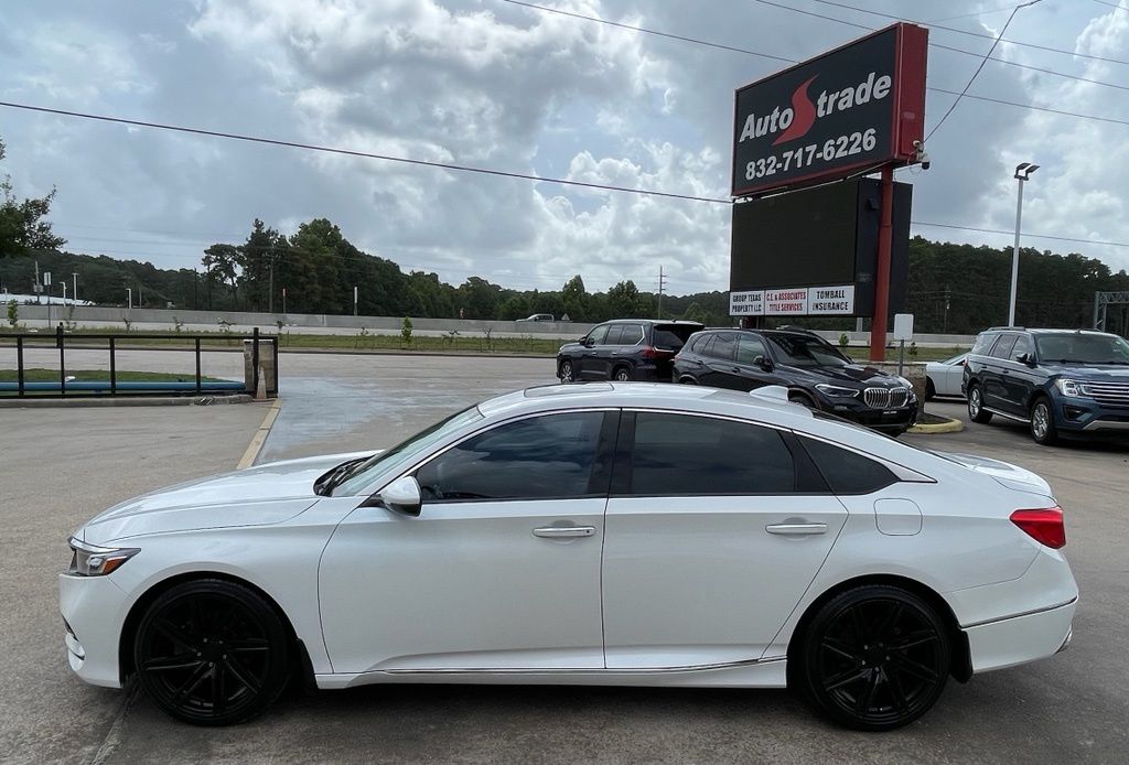 2018 Honda Accord Touring White at Cook Ford