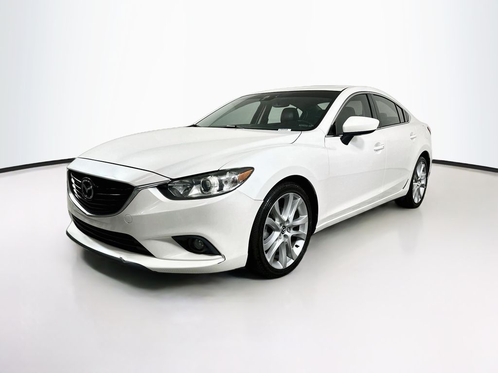 Snowflake White Pearl Mica 2015 Mazda MAZDA6 Sedan Front-Wheel Drive 6-Speed Automatic