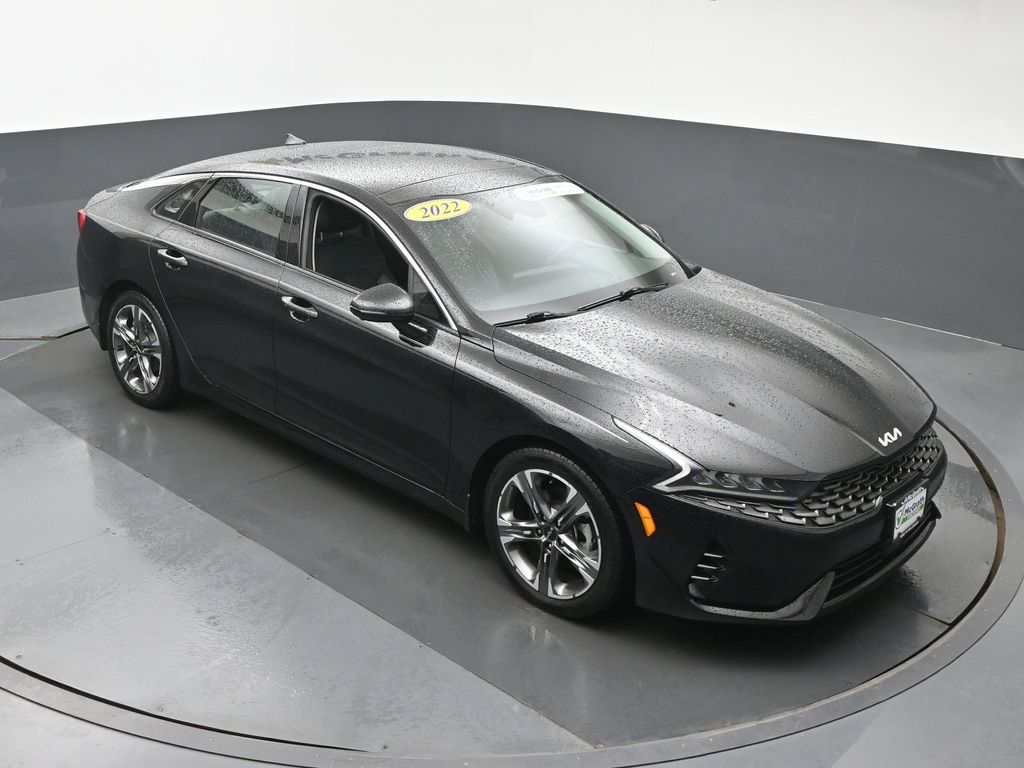 Certified Used 2022 Black Kia EX image 3