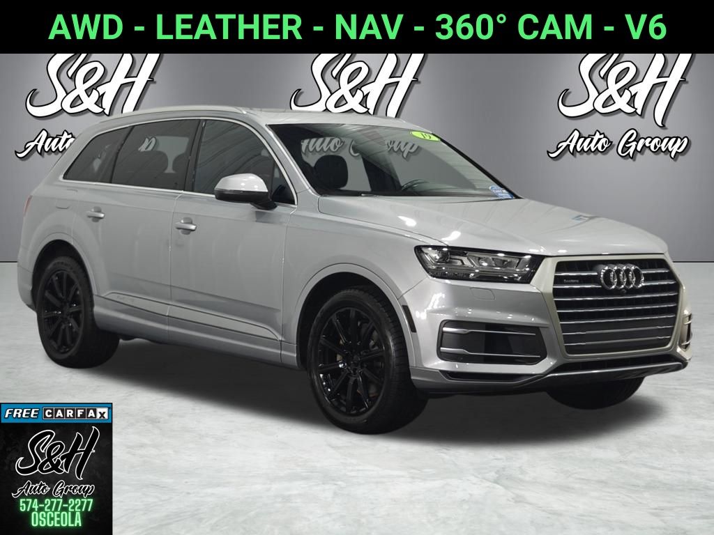Florett Silver Metallic 2019 Audi Q7 SUV / Crossover All-Wheel Drive 8-Speed Automatic