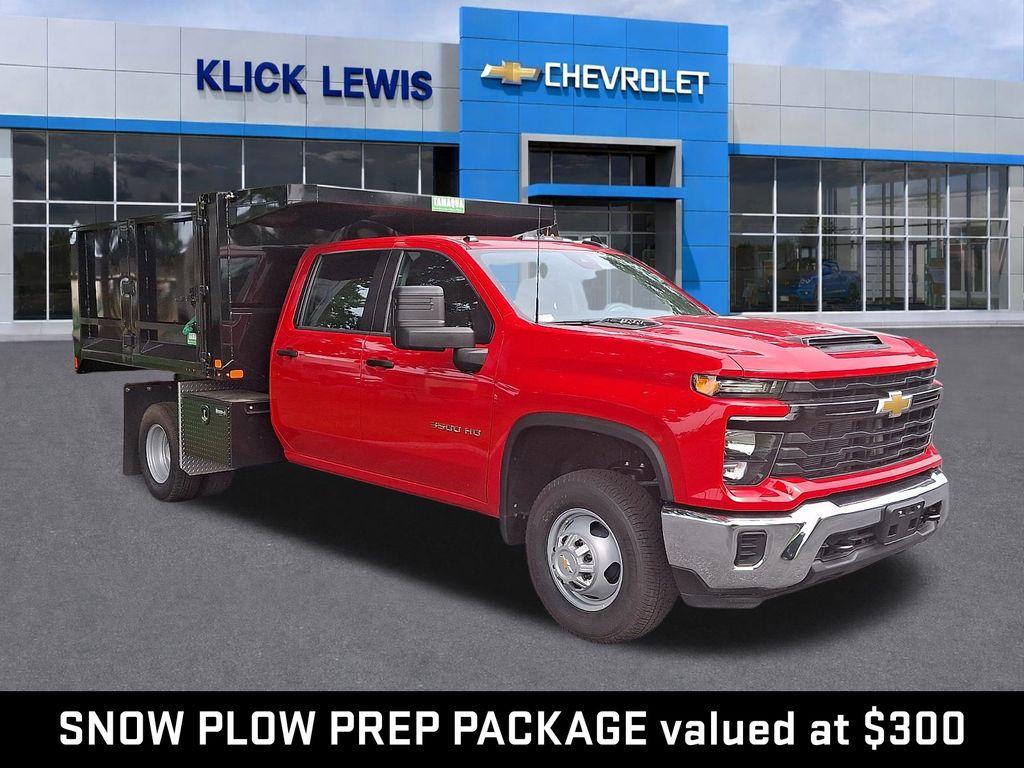 Red Hot 2026 Chevrolet Silverado 3500HD Pickup Truck Four-Wheel Drive Automatic