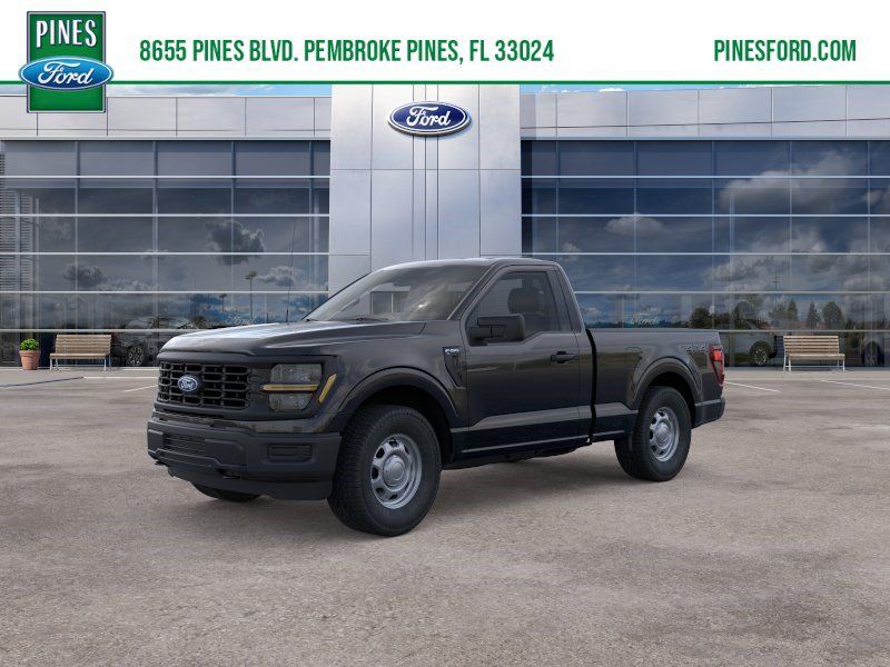 Agate Black Metallic 2026 Ford F-150 Pickup Truck Four-Wheel Drive Automatic
