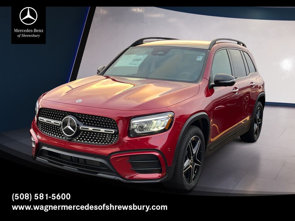 Patagonia Red Metallic 2026 Mercedes-Benz GLB 250 4MATIC SUV / Crossover All-Wheel Drive 8-Speed Dual Clutch