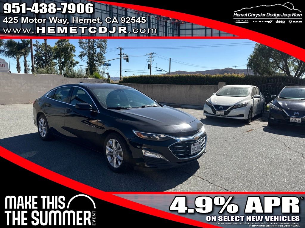 Mosaic Black Metallic 2023 Chevrolet Malibu Sedan Front-Wheel Drive Continuously Variable Transmission