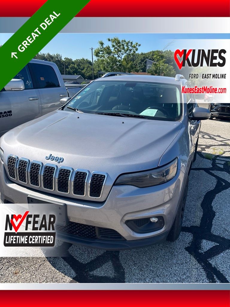 Billet Silver Metallic Clearcoat 2019 Jeep Cherokee SUV / Crossover Four-Wheel Drive 9-Speed Automatic