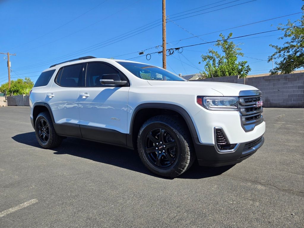Summit White 2023 GMC Acadia SUV / Crossover Four-Wheel Drive 9-Speed Automatic