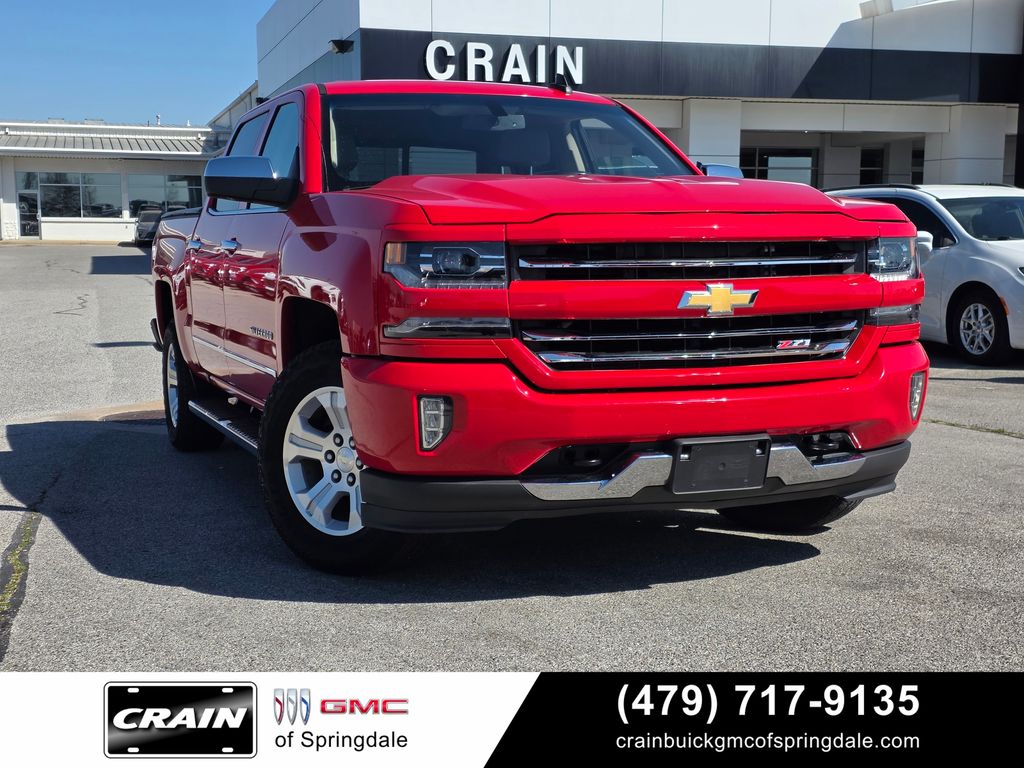 2018 Chevrolet Silverado 1500 LTZ Crew Cab 4WD