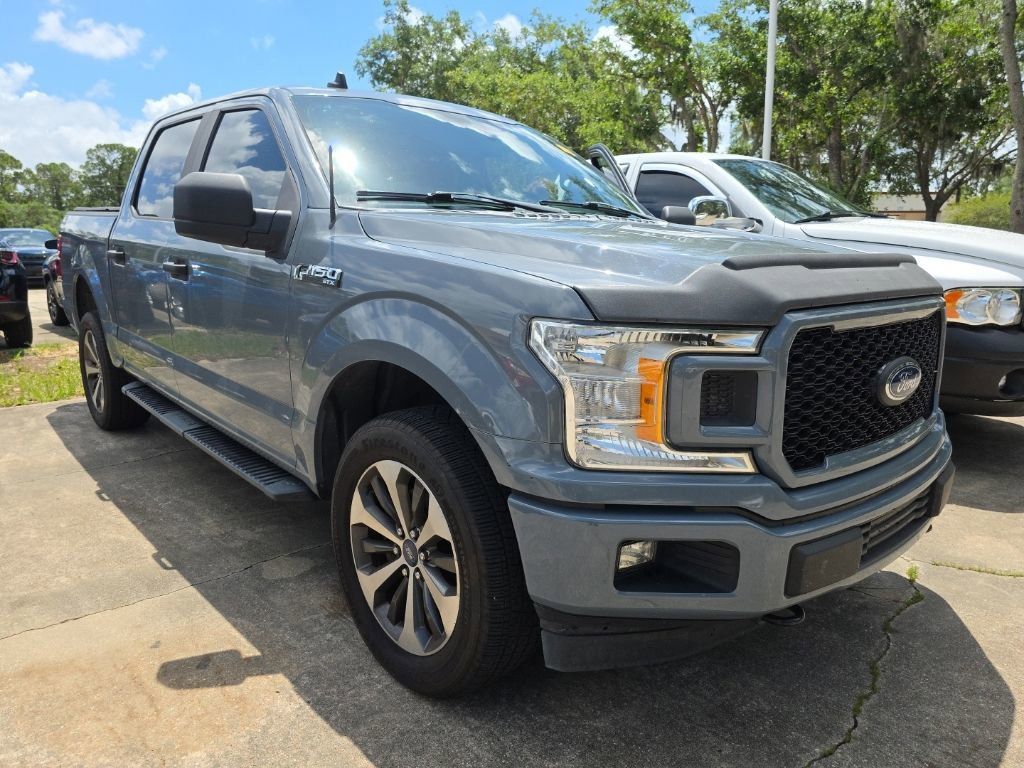 Gray Metallic 2020 Ford F-150 XL SuperCrew 4WD Pickup Truck Four-Wheel Drive Automatic