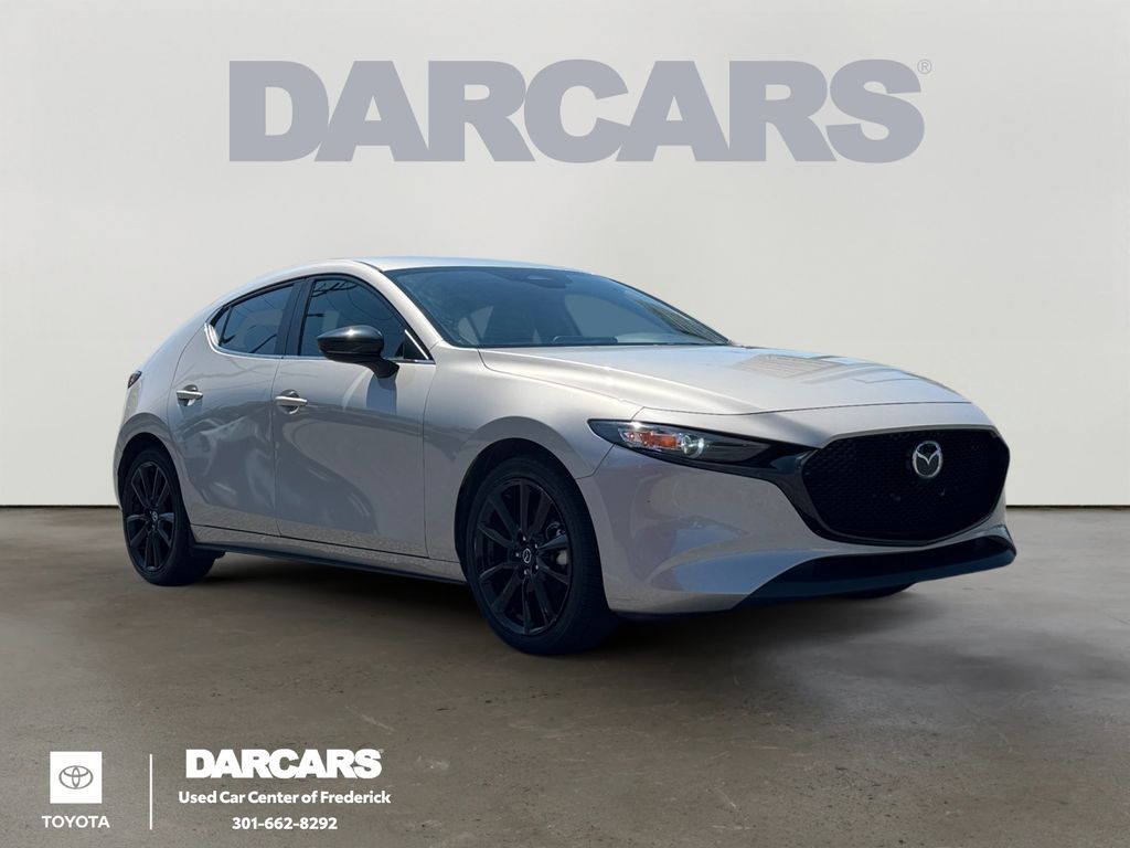 Gray (Platinum Quartz Metallic) 2024 Mazda MAZDA3 Hatchback Front-Wheel Drive 6-Speed Automatic