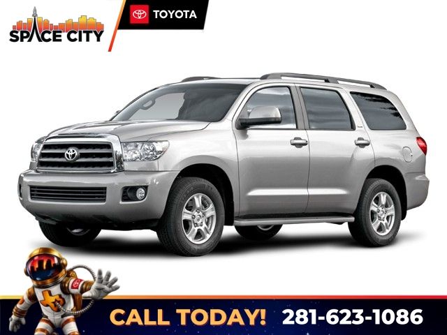 Super White 2008 Toyota Sequoia SUV / Crossover 4X2 6-Speed Automatic Overdrive