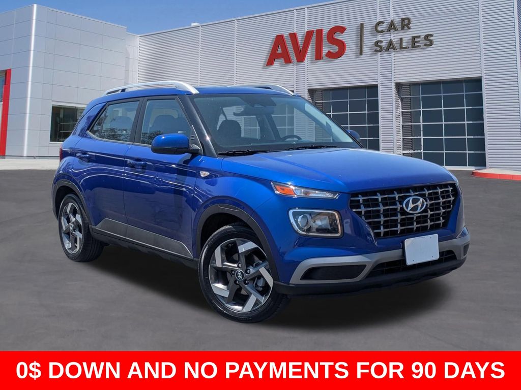 Intense Blue 2025 Hyundai Venue SEL FWD SUV / Crossover Front-Wheel Drive Continuously Variable Transmission
