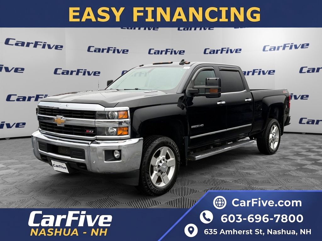 Black 2016 Chevrolet Silverado 2500HD Pickup Truck Four-Wheel Drive 6-Speed Automatic
