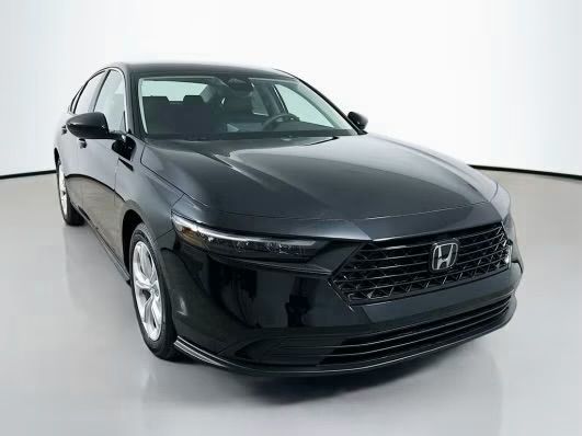 Crystal Black Pearl 2026 Honda Accord Sedan Front-Wheel Drive Continuously Variable Transmission