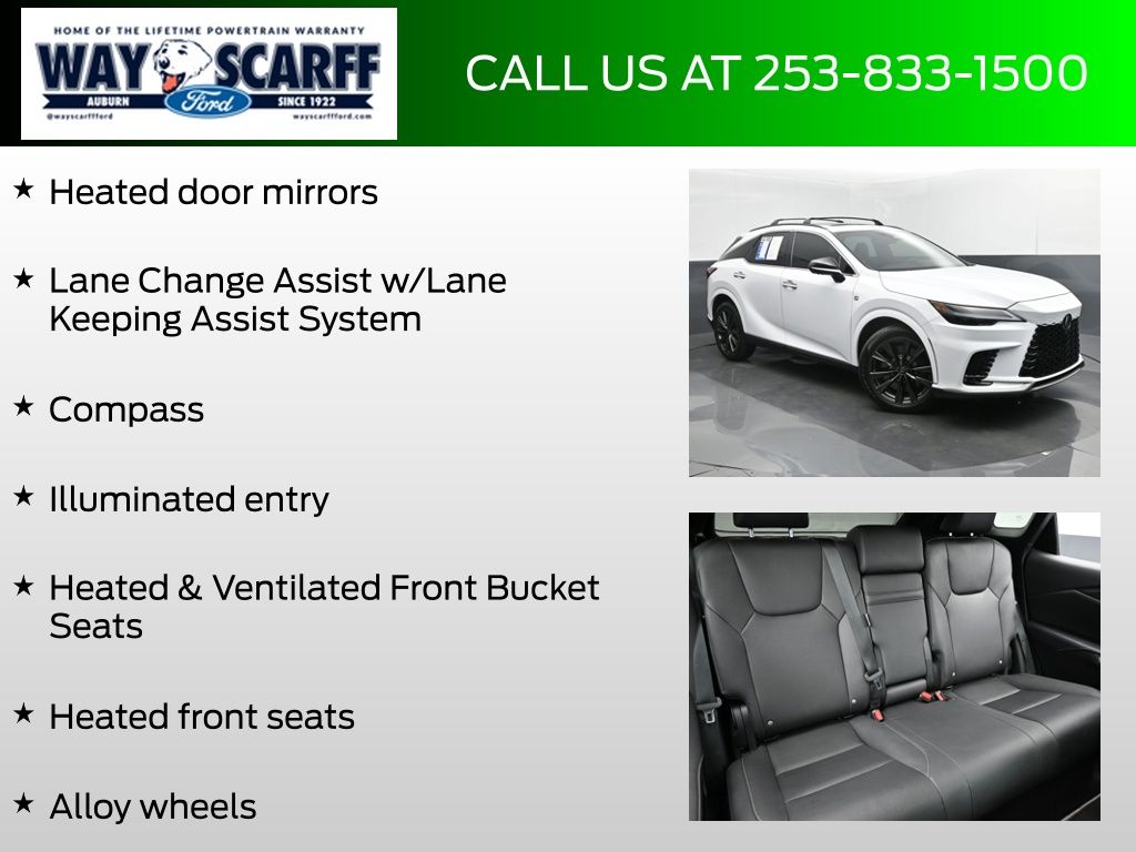 2024 Lexus RX 350 F SPORT Handling