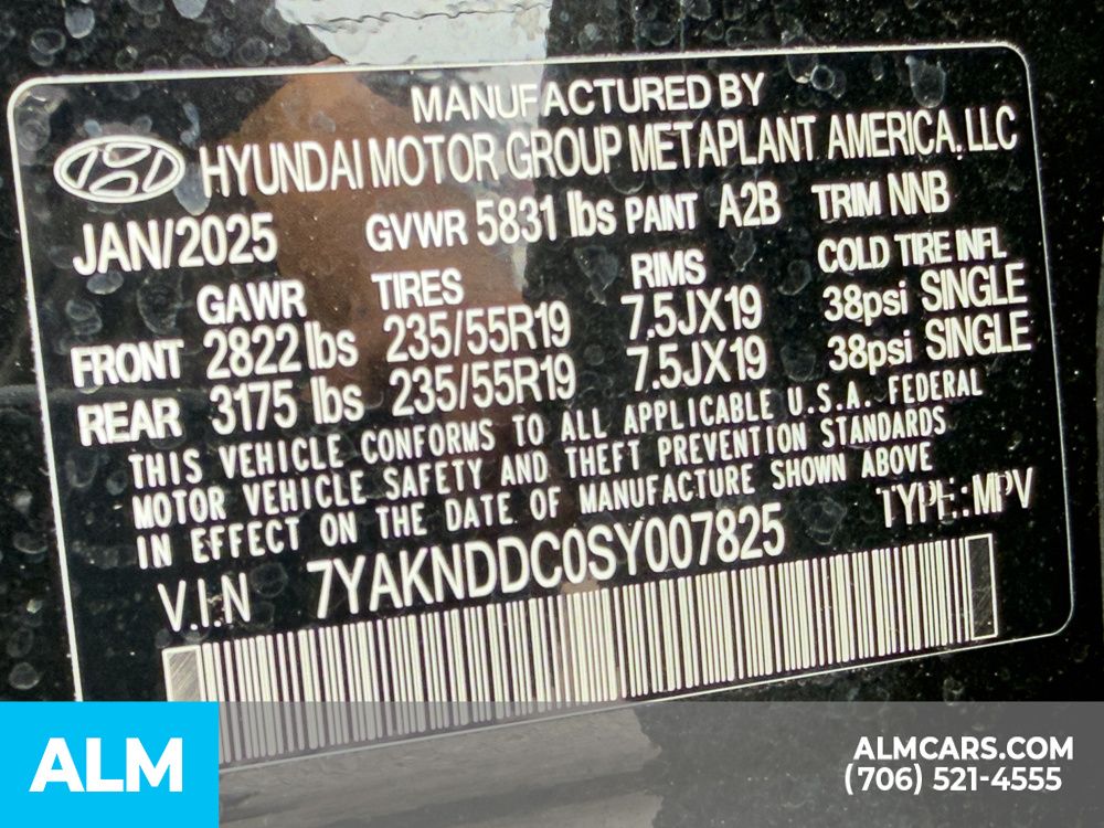 Used 2025 Abyss Black Hyundai SEL image 29