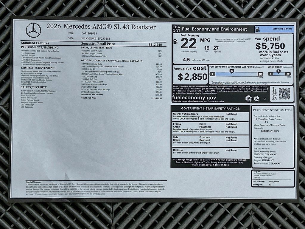 Thumbnail: 2026 Mercedes-Benz SL-Class - 9