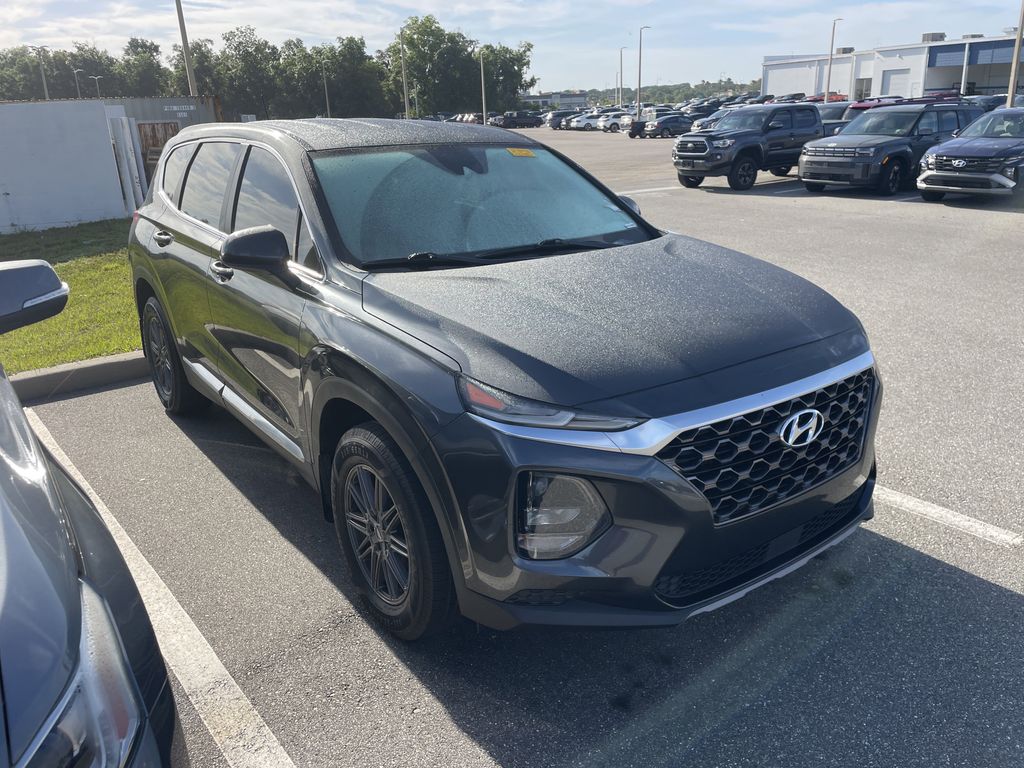 Portofino Gray 2020 Hyundai Santa Fe 2.4L SE FWD SUV / Crossover Front-Wheel Drive 8-Speed Automatic