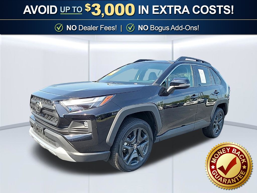 Midnight Black Metallic 2024 Toyota RAV4 SUV / Crossover All-Wheel Drive 8-Speed Automatic