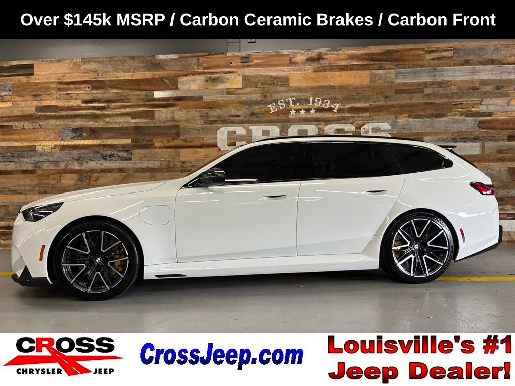 Alpine White 2026 BMW M5 Wagon All-Wheel Drive 8-Speed Automatic