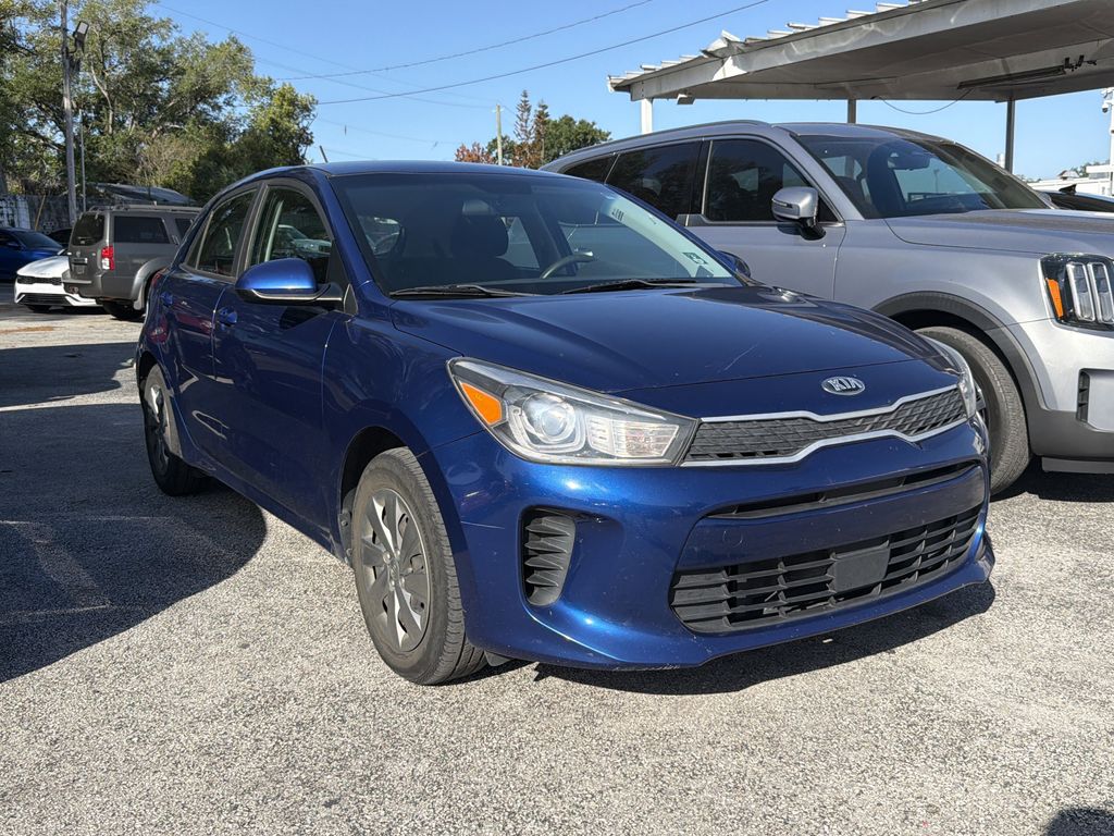 Deep Sea Blue 2019 Kia Rio5 S FWD Hatchback Front-Wheel Drive 6-Speed Automatic