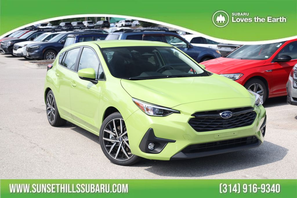 Citron Yellow Pearl 2026 Subaru Impreza Wagon All-Wheel Drive Continuously Variable Transmission