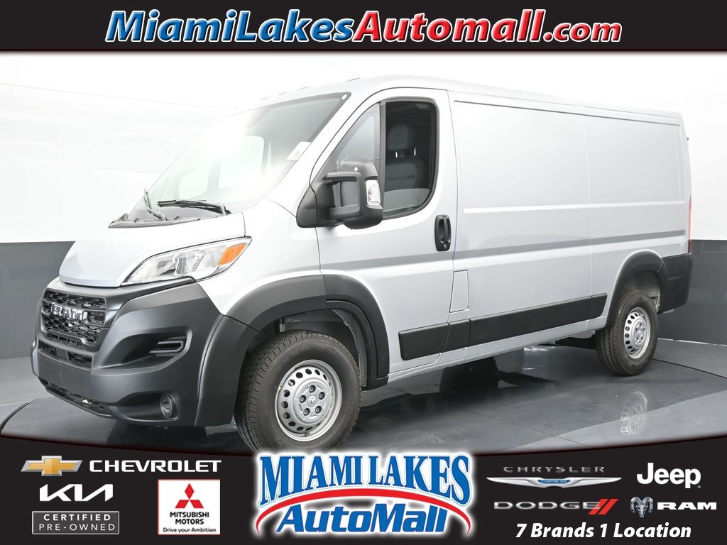 Bright Silver Clearcoat Metallic 2025 RAM ProMaster Van  9-Speed Automatic