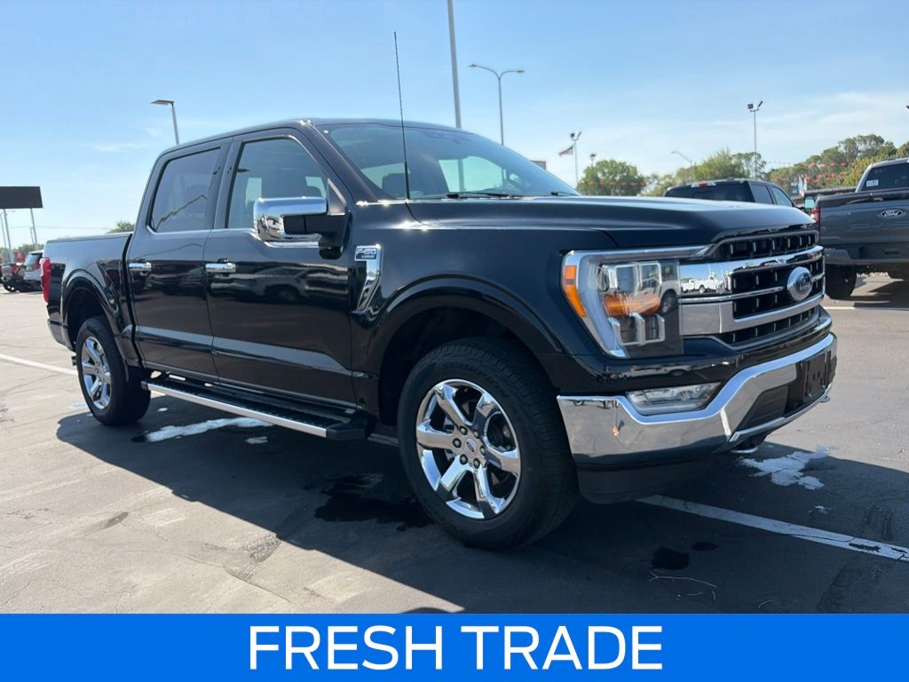 Black Metallic 2022 Ford F-150 Pickup Truck Four-Wheel Drive Automatic