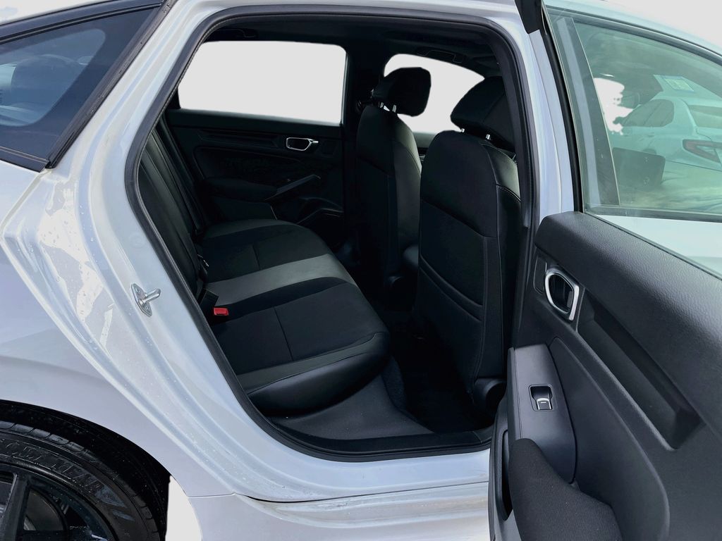 2025 Honda Civic Hybrid Sport White at Classic Elite Chevrolet Sugar Land