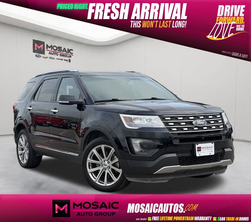 Shadow Black 2016 Ford Explorer SUV / Crossover All-Wheel Drive 6-Speed Automatic