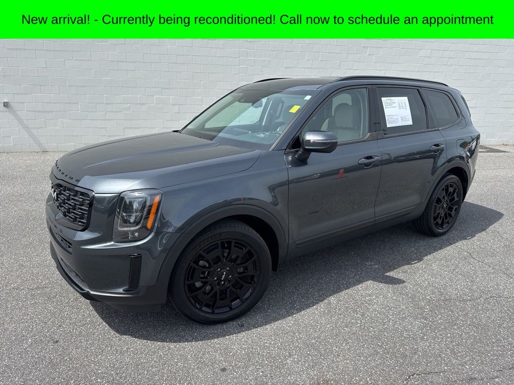 Gravity Gray 2022 Kia Telluride EX AWD SUV / Crossover All-Wheel Drive 8-Speed Automatic