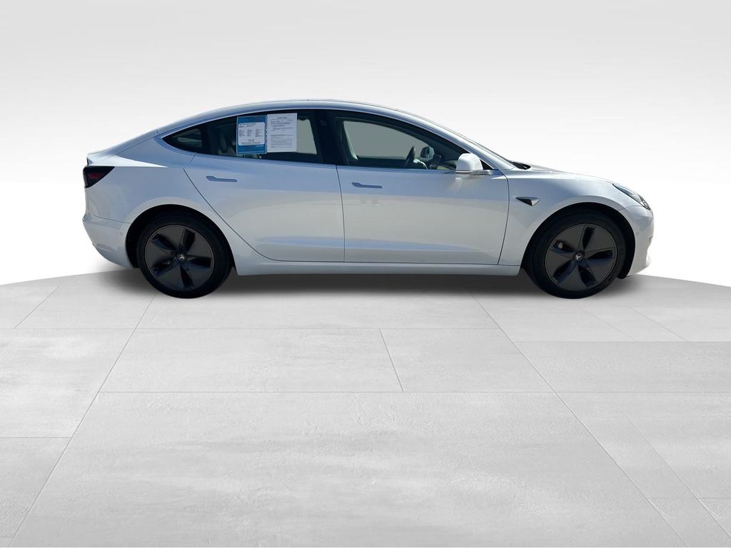 2020 Pearl White Multi-Coat Tesla Model 3 Standard RWD Sedan