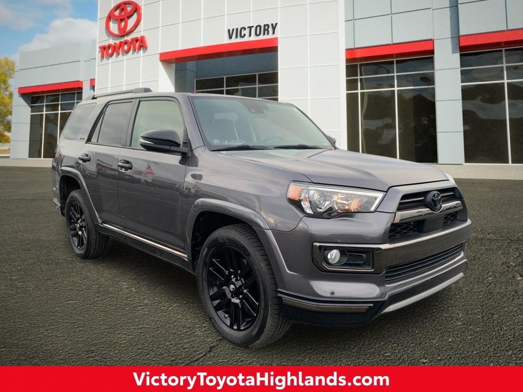 Magnetic Gray Metallic 2020 Toyota 4Runner Nightshade 4WD SUV / Crossover All-Wheel Drive 5-Speed Automatic Overdrive
