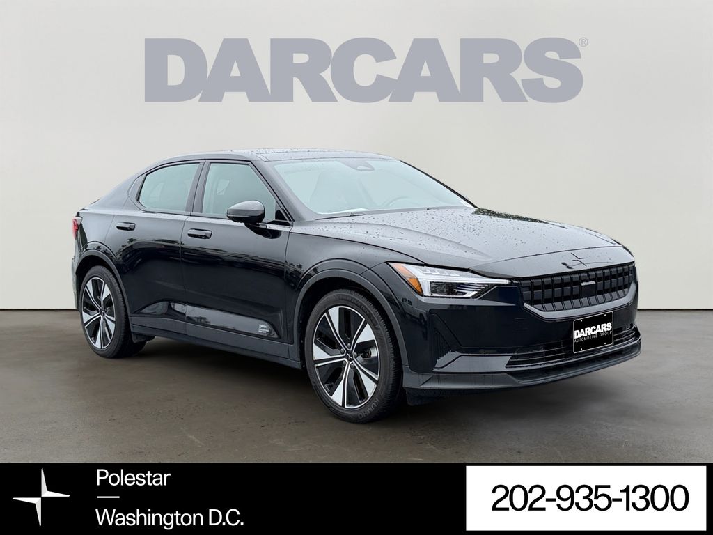 Space Metallic 2023 Polestar 2 Sedan All-Wheel Drive 1-Speed Automatic