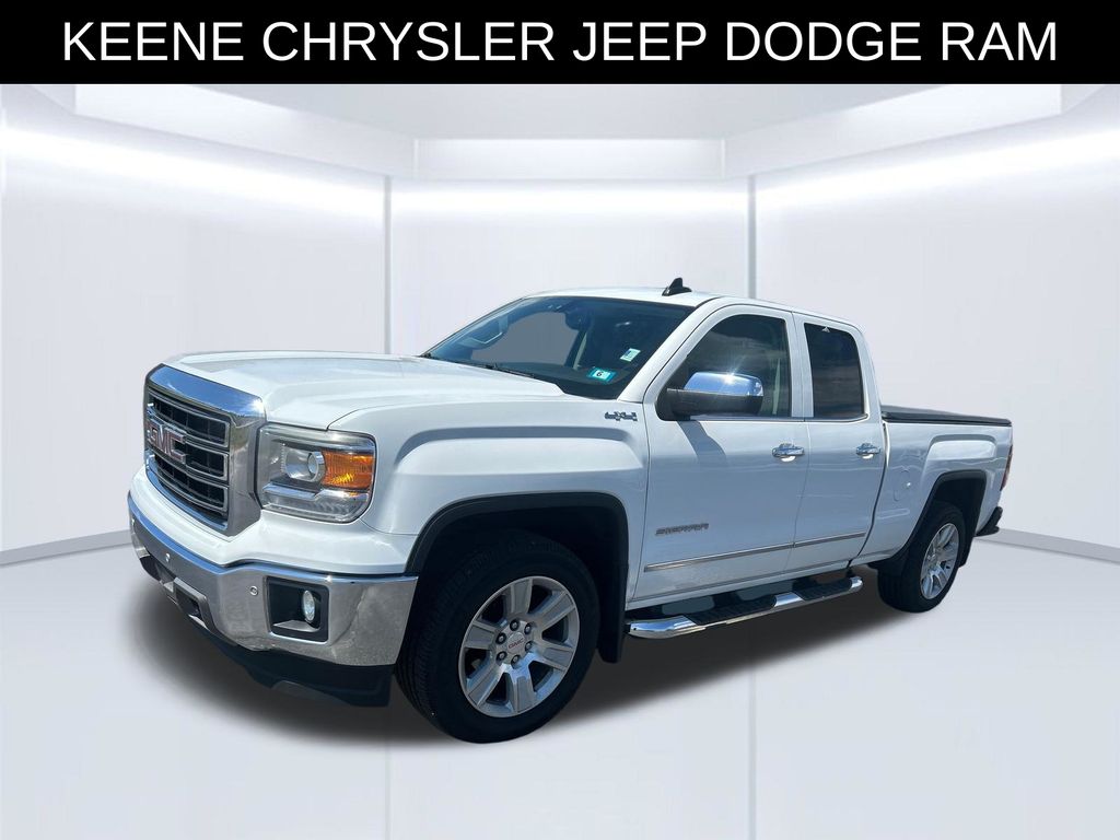 Summit White 2015 GMC Sierra 1500 Pickup Truck Four-Wheel Drive 6-Speed Automatic Overdrive