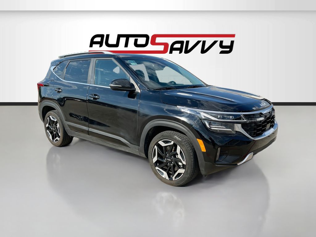 Fusion Black 2024 Kia Seltos SUV / Crossover All-Wheel Drive 8-Speed Automatic
