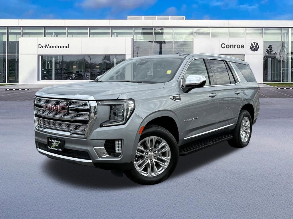 2024 GMC Yukon SLT Silver at DeMontrond Automotive Group