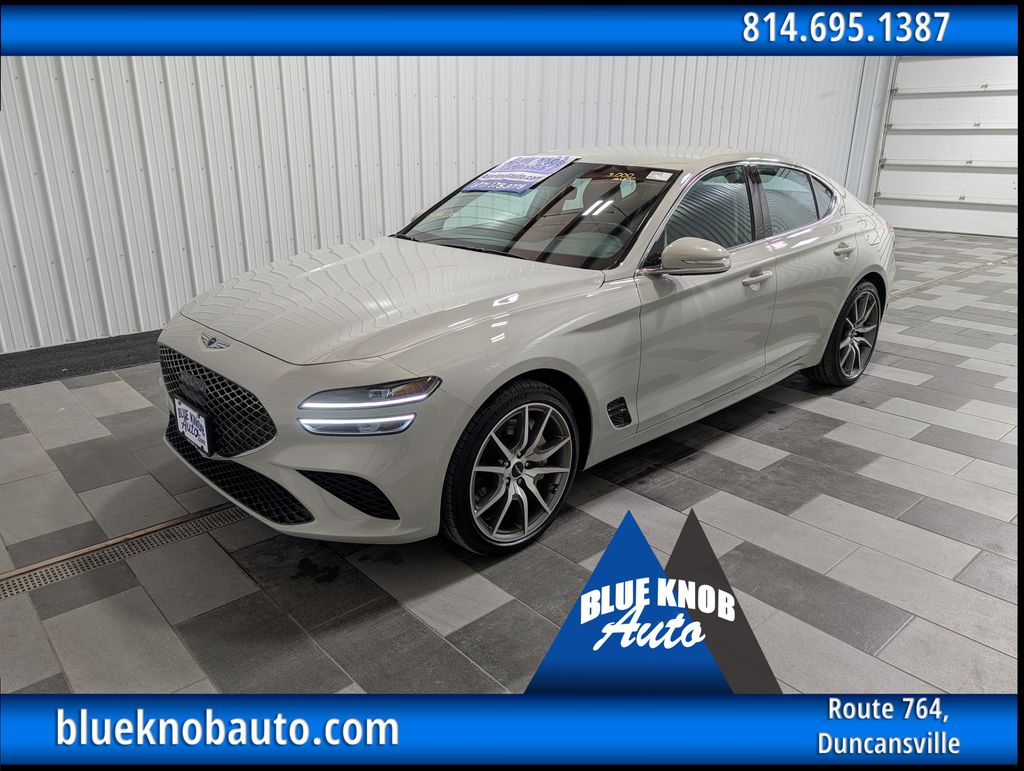 Vatna Gray 2026 Genesis G70 Sedan All-Wheel Drive 8-Speed Automatic