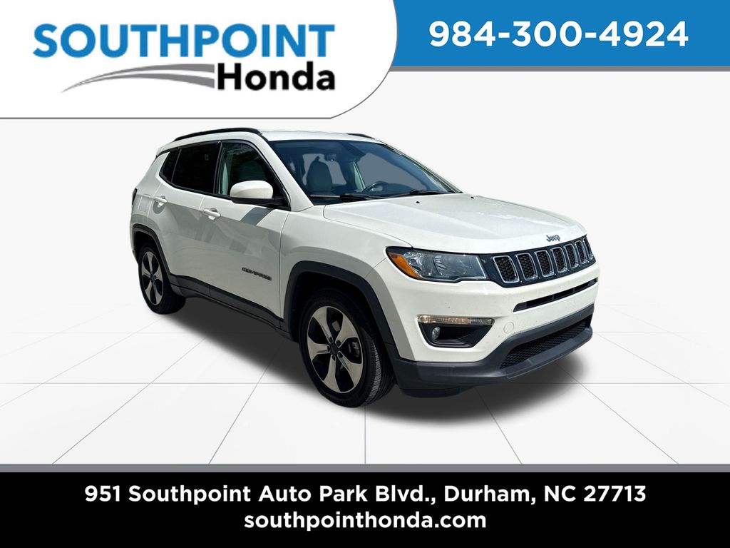 White Clearcoat 2020 Jeep Compass SUV / Crossover Front-Wheel Drive 6-Speed Automatic