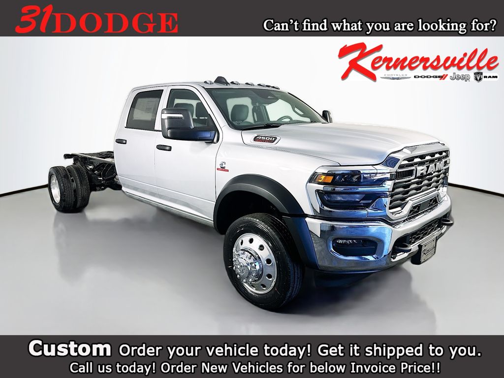 Silver 2026 RAM 4500 Chassis Pickup Truck Automatic