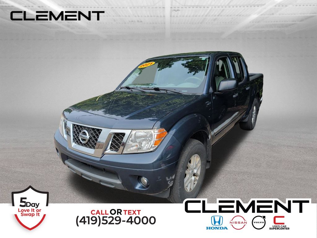 2021 Nissan Frontier Azul (Arctic Blue Metallic) Camioneta Todo terreno 9 velocidades Automática