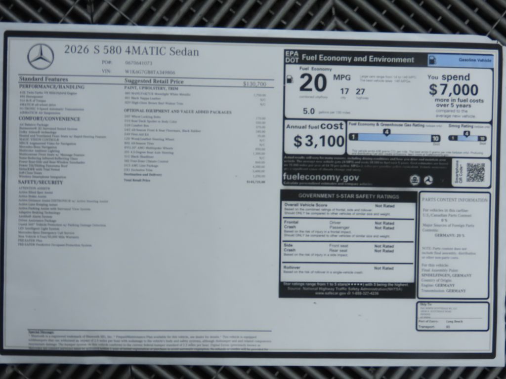 Thumbnail: 2026 Mercedes-Benz S-Class - 9