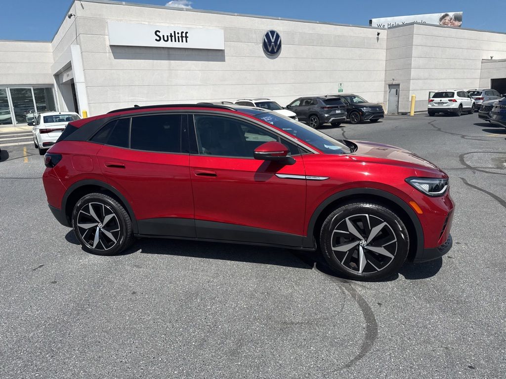 2023 Volkswagen ID.4 Pro S Blue at Sutliff Volkswagen