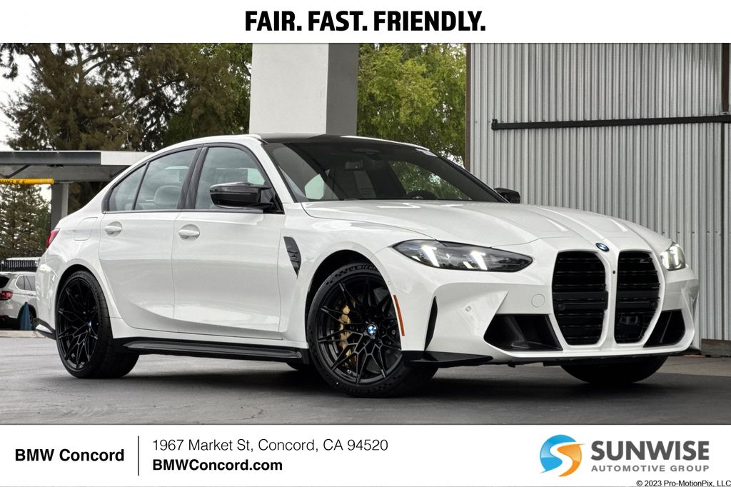 Alpine White 2027 BMW M3 Sedan All-Wheel Drive 8-Speed Automatic