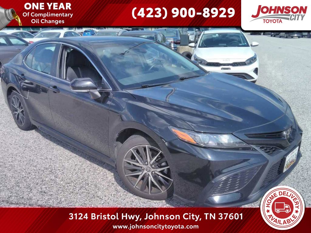 Midnight Black Metallic 2024 Toyota Camry Sedan Front-Wheel Drive 8-Speed Automatic