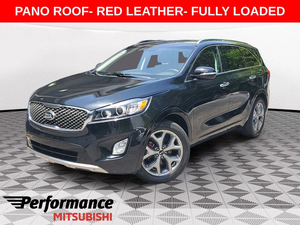 Ebony Black 2017 Kia Sorento SUV / Crossover Front-Wheel Drive 6-Speed Automatic