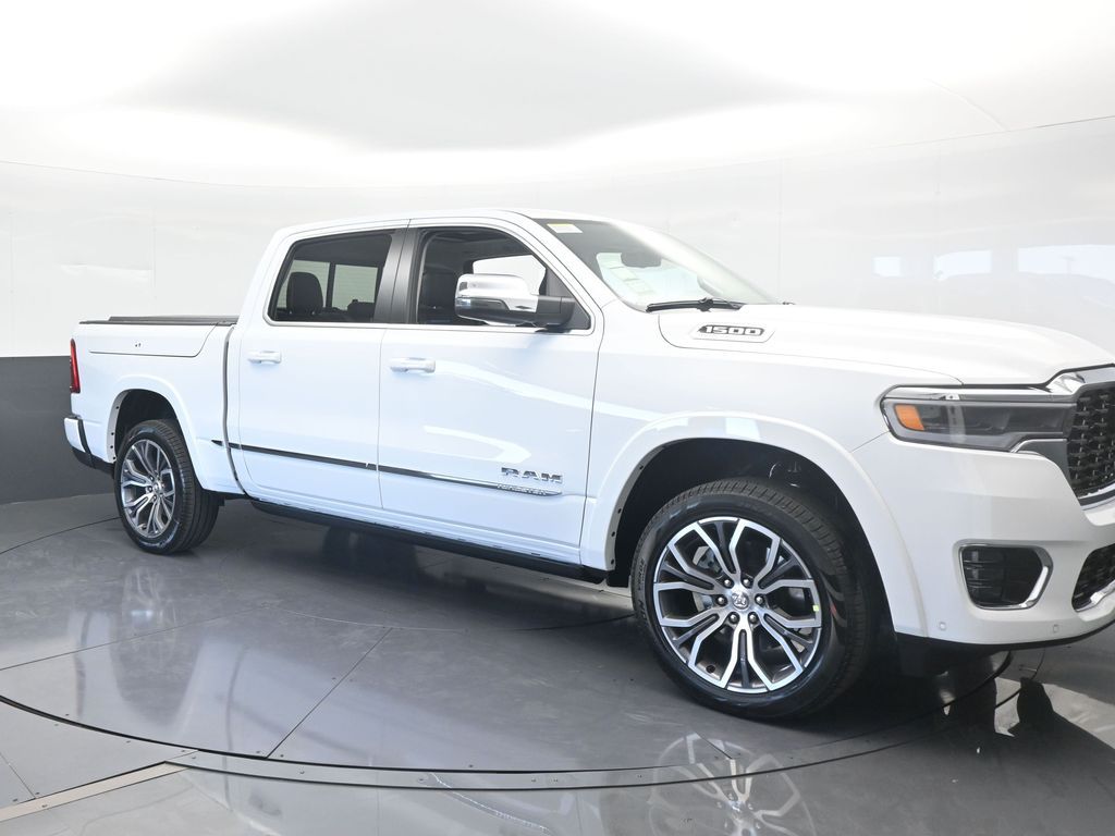 New 2026 Bright White Clearcoat Ram Tungsten image 8