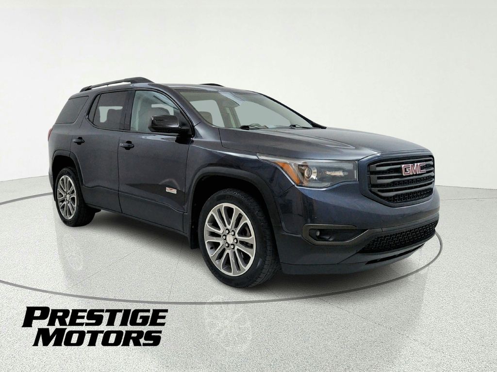 Blue Steel Metallic 2018 GMC Acadia SUV / Crossover Four-Wheel Drive 6-Speed Automatic